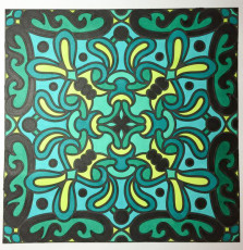 Colored by Amy Wilson-Fontenot - from Quirky (For Crayons And Wide Tipped Markers)