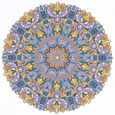 Colored by Angie Grace - from Balance (Angie's Extreme Stress Menders Volume 1)