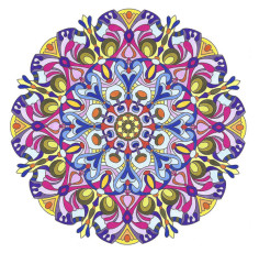 Colored by Annette DeJong - from Balance (Angie's Extreme Stress Menders Volume 1)