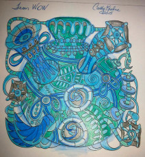 Colored by Cathy Krohne - from Wow (Angie's Extreme Coloring Books Volume 1)