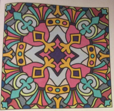 Colored by Cozette Morstein - from Bling (For Crayons And Wide Tipped Markers)