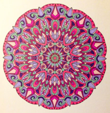 Colored by Danielle Lemos - from Balance (Angie's Extreme Stress Menders Volume 1)