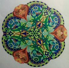 Colored by Deborah Powell - from Balance (Angie's Extreme Stress Menders Volume 1)