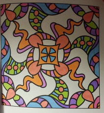 Colored by Elizabeth Graves - from More Pizzazz (For Crayons And Wide Tipped Markers)