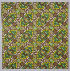 Colored by Felicia Brandon - from Whimsy (Angie's Patterns Volume 2)