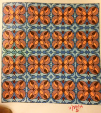 Colored by Jackie Posey - from Whimsy (Angie's Patterns Volume 2)