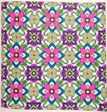 Colored by Julie Peavey - from Flowers (Angie's Patterns Volume 8)