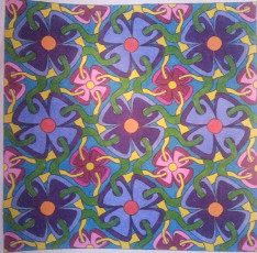 Colored by Katherine Wilusz - from Whimsy (Angie's Patterns Volume 2)