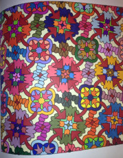 Colored by Kimberly Foster - from Snazzy (Angie's Patterns Volume 3)