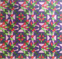 Colored by Kimberly Foster - from Whimsy (Angie's Patterns Volume 2)