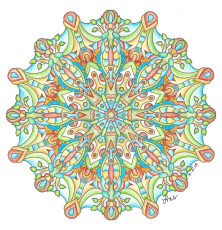 Colored by LaDonna Gosnell - from Balance (Angie's Extreme Stress Menders Volume 1)