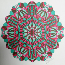 Colored by Melissa Adamek-Dean - from Balance (Angie's Extreme Stress Menders Volume 1)