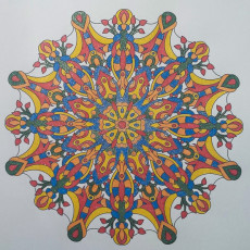 Colored by Michelle Buschur - from Balance (Angie's Extreme Stress Menders Volume 1)