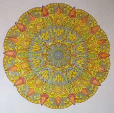 Colored by Mihaela Filpescu - from Balance (Angie's Extreme Stress Menders Volume 1)