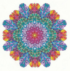 Colored by Sue Cooper - from Balance (Angie's Extreme Stress Menders Volume 1)