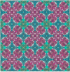 Colored by Sue Cooper - from Quirky (Angie's Patterns Volume 14)