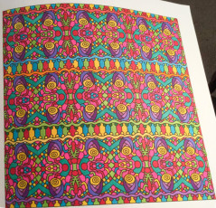 Colored by Tracey Wright - from Bling (Angie's Patterns Volume 11)