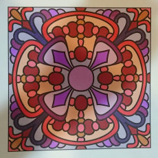 Colored by Vicky Borrow - from Nifty (For Crayons And Wide Tipped Markers)