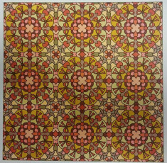 Colored by Vicky Borrow - from Pizzazz (Angie's Patterns Volume 9)