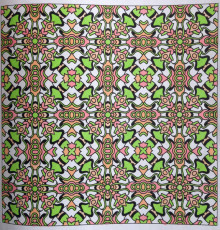 Colored by Alison Ferries - from Doodles (Angie's Patterns Volume 7)