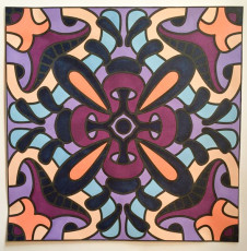 Colored by Amy Wilson-Fontenot - from Bling (For Crayons And Wide Tipped Markers)