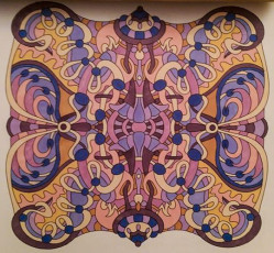 Colored by Caz Brutton - from Cool (Angie's Extreme Coloring Books Volume 2)