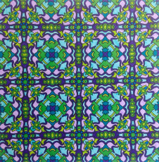 Colored by Karen Eramuson - from Doodles (For Crayons And Wide Tipped Markers)
