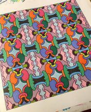Colored by Kimberly Foster - from Snazzy (Angie's Patterns Volume 3)