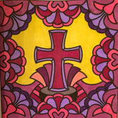 Colored by Laurie Catlin - from Faith (For Crayons And Wide Tipped Markers)