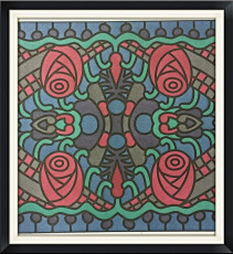 Colored by Michelle Buschur - from Bling (For Crayons And Wide Tipped Markers)