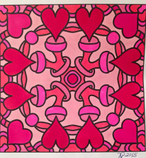 Colored by Nancy Posey - from Pizzazz (For Crayons And Wide Tipped Markers)