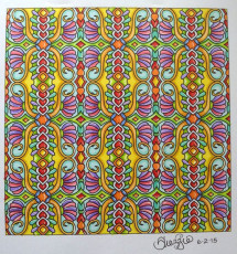 Colored by Shazzie Morgan - from Quirky (Angie's Patterns Volume 14)