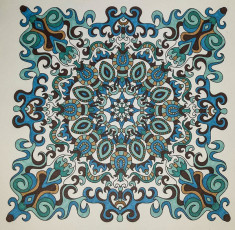 Colored by Tara Bialek - from Cool (Angie's Extreme Coloring Books Volume 2)