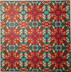 Colored by Vicky Borrow - from Spiffy (Angie's Patterns Volume 5)