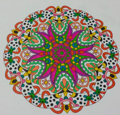 Colored by Felicia Brandon - from Cool (Angie's Extreme Coloring Books Volume 2)