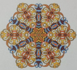 Colored by Felicia Brandon - from Cool (Angie's Extreme Coloring Books Volume 2)