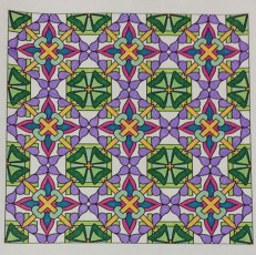 Colored by Felicia Brandon - from Whimsy (Angie's Patterns Volume 2)