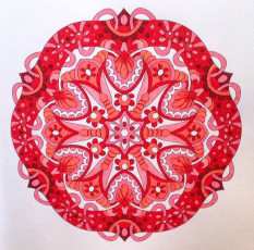 Colored by Julie Peavey - from Cool (Angie's Extreme Coloring Books Volume 2)