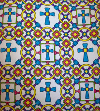 Colored by Maran O'Meara - from Faith (Angie's Patterns Volume 6)