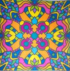 Colored by Mia Marie - from More Doodles (For Crayons And Wide Tipped Markers)