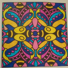 Colored by Sabrina Williams - from Peppy (For Crayons And Wide Tipped Markers)