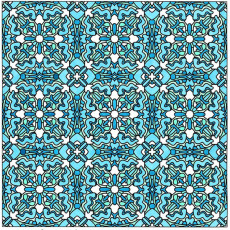 Colored by Sheila Ann Galantino - from Bling (Angie's Patterns Volume 11)