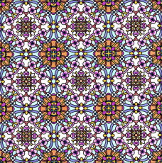 Colored by Sheila Ann Galantino - from Peppy (Angie's Patterns Volume 12)