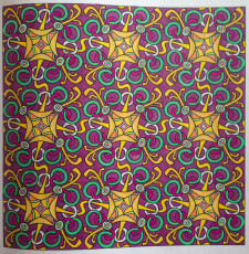 Colored by Alison Ferries - from Bling (Angie's Patterns Volume 11)