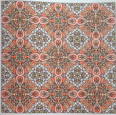 Colored by Alison Ferries - from Bling (Angie's Patterns Volume 11)