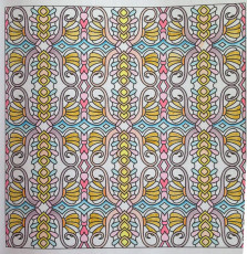 Colored by Alison Ferries - from Bling (Angie's Patterns Volume 11)