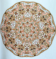 Colored by Alison Ferries - from Cool (Angie's Extreme Coloring Books Volume 2)