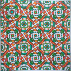 Colored by Alison Ferries - from Nifty (Angie's Patterns Volume 10)