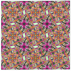 Colored by Annette DeJong - from Bling (Angie's Patterns Volume 11)