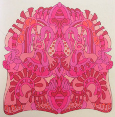 Colored by Cozette Morstein - from Cool (Angie's Extreme Coloring Books Volume 2)